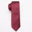 Men Skinny Polyester Tie