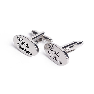 Oval Wedding Jewelry Cufflinks