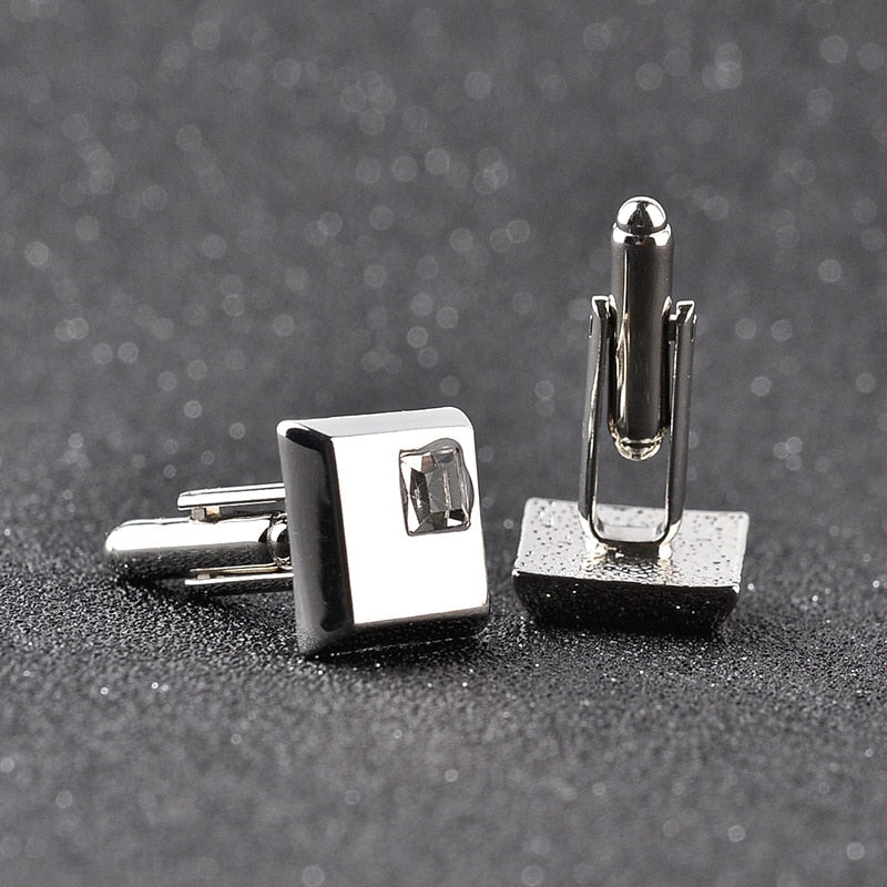 Shirt Cufflinks Buttons Square
