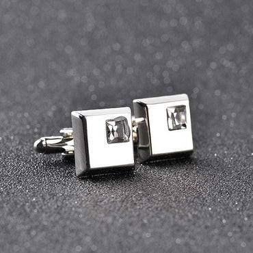 Shirt Cufflinks Buttons Square