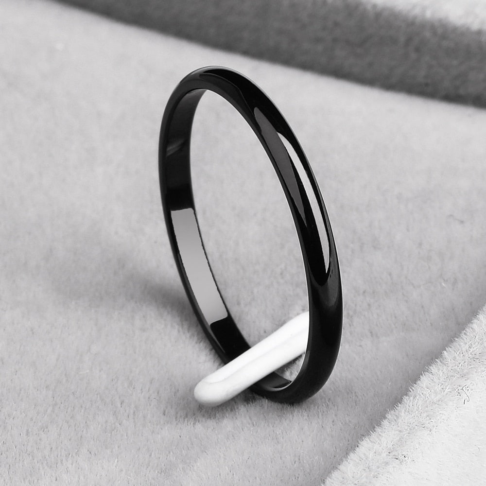 Anti-allergy Smooth  Rings