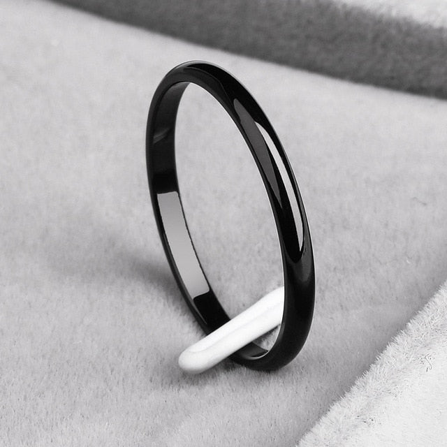 Anti-allergy Smooth  Rings