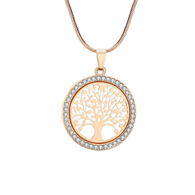 Round Small  Necklace Jewelry