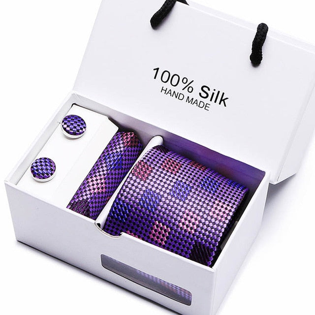 Necktie  Silk Jacquard Woven  Tie