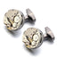 Cufflinks Stainless Steel Steampunk Gear