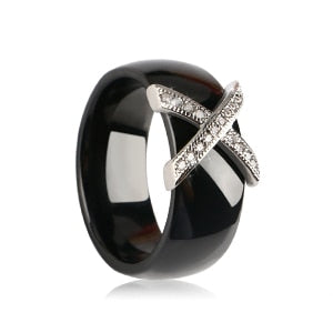Cross Ceramic Rings