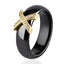 Cross Ceramic Rings