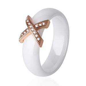 Cross Ceramic Rings