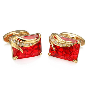 High Quality Glass Cufflinks
