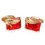 High Quality Glass Cufflinks