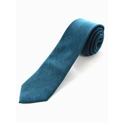 High Quality Plaid Solid  Tie