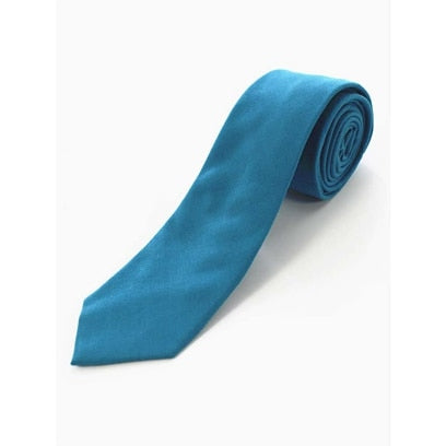 High Quality Plaid Solid  Tie