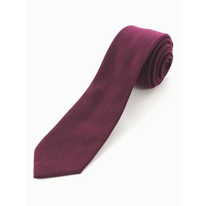 High Quality Plaid Solid  Tie