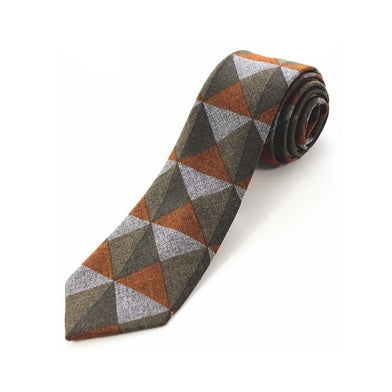 High Quality Plaid Solid  Tie