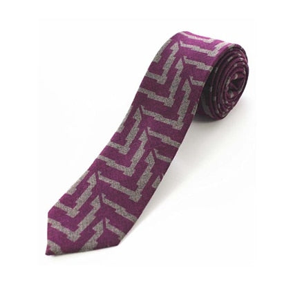 High Quality Plaid Solid  Tie
