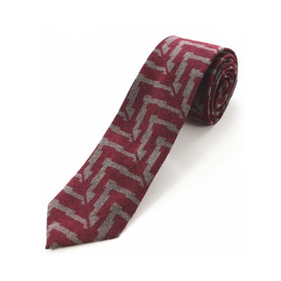 High Quality Plaid Solid  Tie
