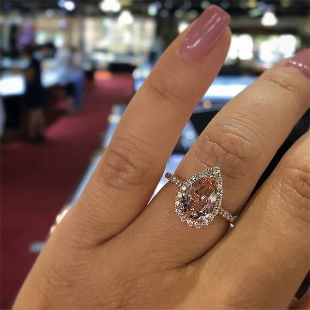 Round Shape Cubic Ring