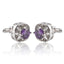 Qurple Top Quality Rhinestone Cufflink