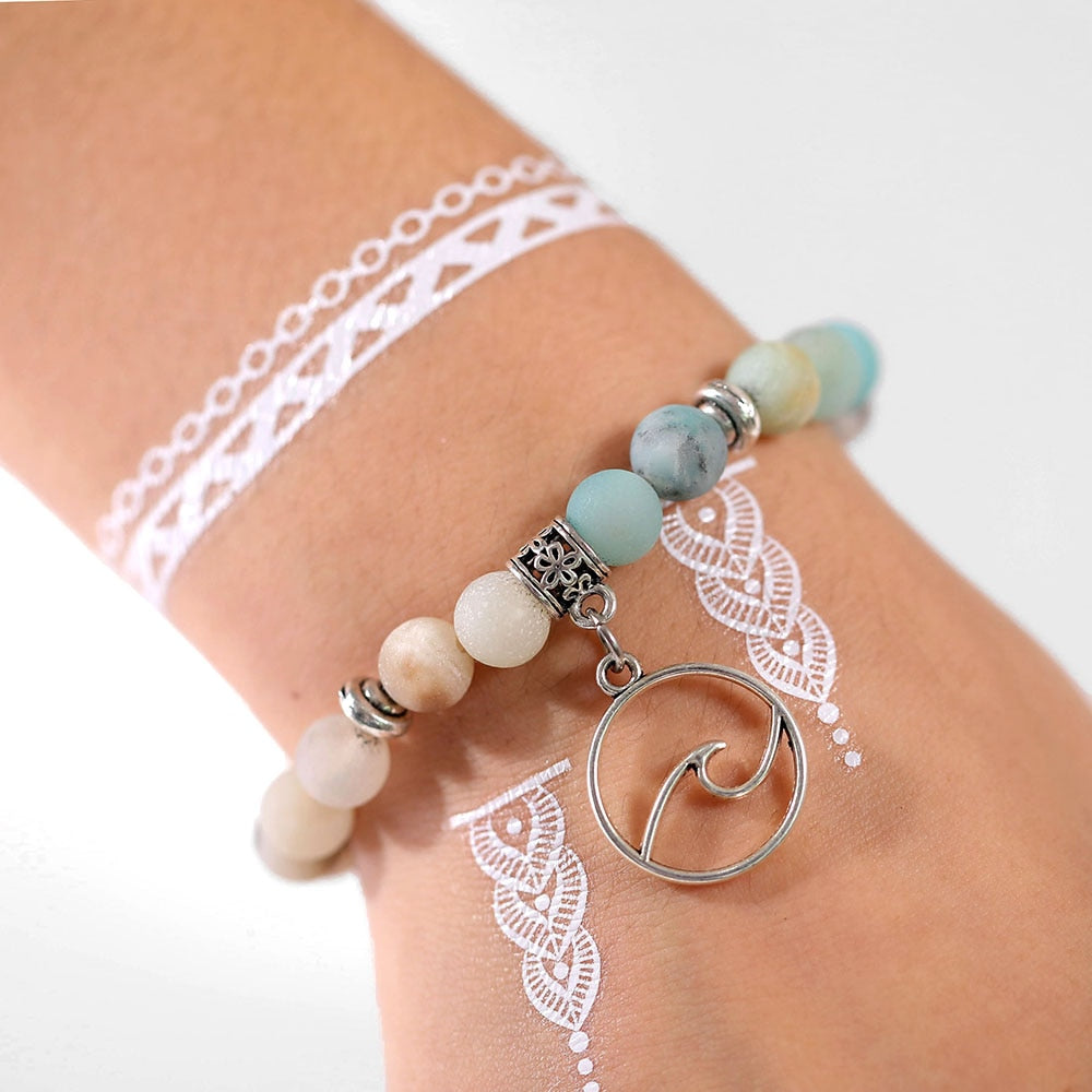 Natural Stone Beaded Bracelets