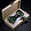 Feather Bow Tie Natural Hand Made