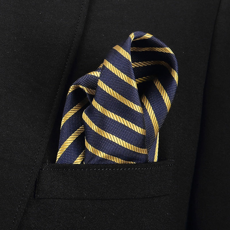 Mens Pocket Squares Solid Pattern