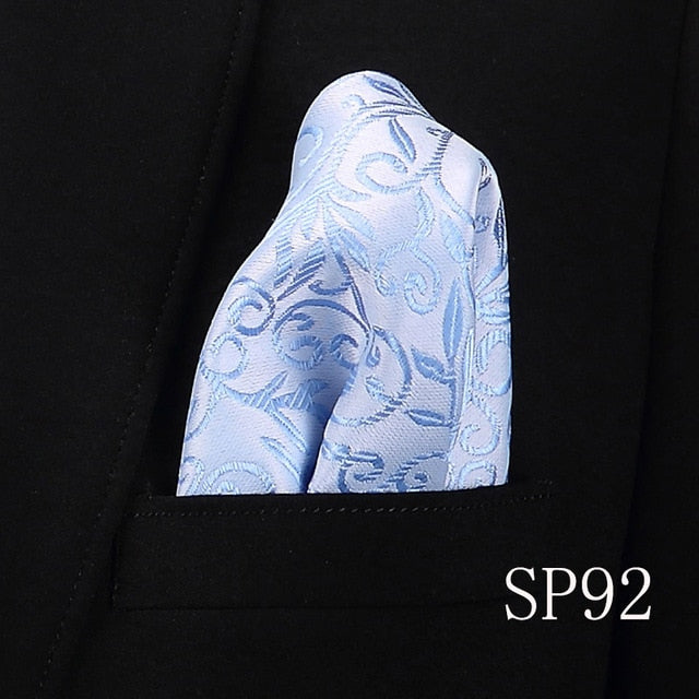 Mens Pocket Squares Solid Pattern