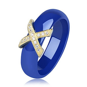 Cross Ceramic Rings