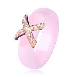 Cross Ceramic Rings
