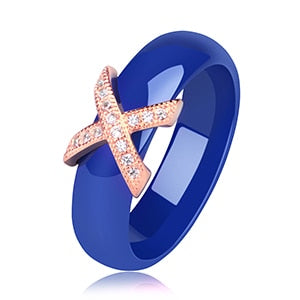 Cross Ceramic Rings