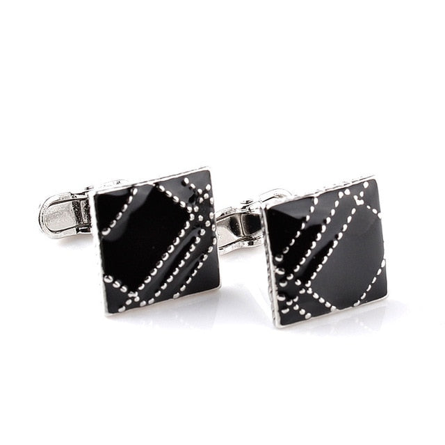 Design Carving Cufflink for Mens